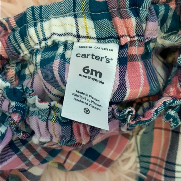 Perfect condition! Carter’s Plaid Top 6 month! - Picture 5 of 5